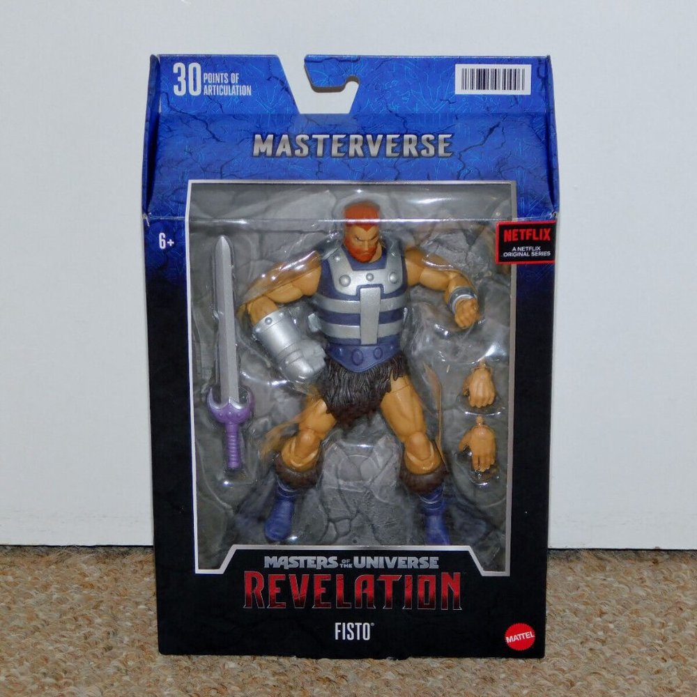 2021 Mattel Masters of the Universe Revelation 7" Masterverse Fisto MIB New